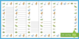 Dinosaur Flashcards | Primary Resources (teacher made)