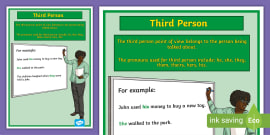 The Third-Person | Third-Person Pronouns | KS2 Guide