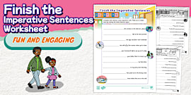 Imperative Verbs/Bossy Words Activity - Primary Resource