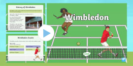 Wimbledon Word Cards (teacher made)