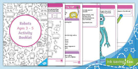 Robot Day Activity Pack (teacher made)