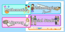 👉 Subject Labels | For Trays | Twinkl Primary Resources