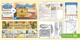 Map of Ancient Egypt - Lesson Pack | KS2 History - Twinkl