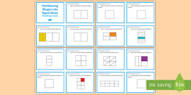 partitioning shapes into equal parts worksheet worksheet