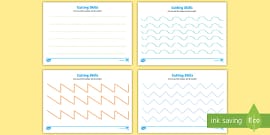 👉 Cutting with Scissors Skills Workbook