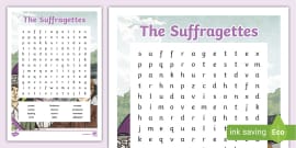 Suffragettes Fact File - The Suffrage Movement - KS2