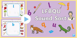 Initial Sounds SATPIN Games - Interactive PowerPoint