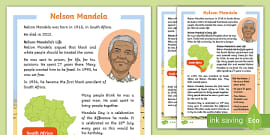 nelson mandela resource pack ks2