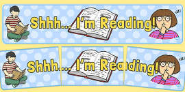 We Love Reading Display Banner, Reading, Literacy, Fun, Kids, Free