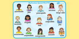 My Emotions Worksheet / Activity Sheet - Spanish - Spanish KS2