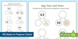 Number Facts to 20 Part Part Whole Model Activity Pack