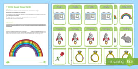 Initial r Sound Playing Cards (teacher made) - Twinkl