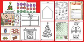 Christmas Activity Pack (teacher made)