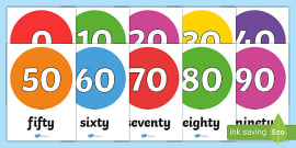 FREE! - Counting in 10s Display Posters | Primary Resources
