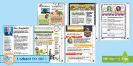 UKS2 October Differentiated Reading Comprehension Activity Pack (Age 9-11)