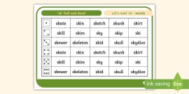 Magic E & Vowel Digraph Dictation Activity 1 (teacher Made)