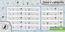 FREE! - Diary of a Wimpy Kid: Draw Your Own Greg - Twinkl