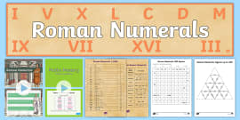 FREE! - Roman Numerals Hourly Clock-roman numerals, hourly clock, clock ...