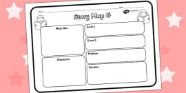 KS1 Story Map Template Worksheets (teacher made)