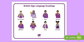 New Zealand Sign Language (NZSL) Alphabet Signer's View Video