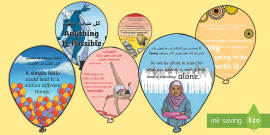 Motivational Balloons Pack - Positive Classroom Quotes