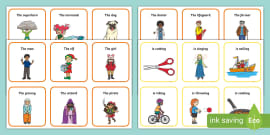 Sentence Builder Cards (teacher Made) - Twinkl