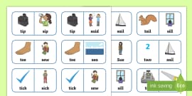 Minimal Pairs ‘b’ And ‘v’ Dominoes - Twinkl