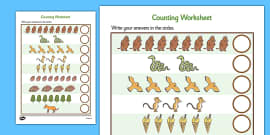 One More One Less Dice Worksheet / Activity Sheet - dice games