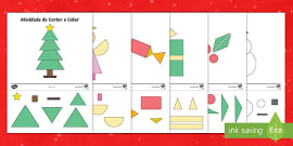 Atividades de Natal para o 1º ano – Livro de Matemática
