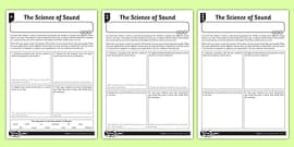 How We See Things Worksheet - how we see things, light