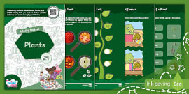 Plants Activity Booklet 7 to 9 years (teacher made) - Twinkl