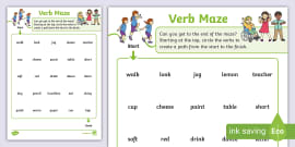 Verbs for KS1 PowerPoint - English Resources (teacher made)