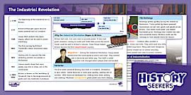 History Seekers: UKS2: Industrial Revolution Lesson 1