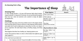 My Sleep Diary Worksheet / Worksheet Pack, worksheet