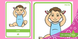 Baby Sign Language Poster (Animal)