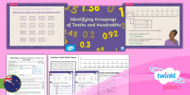 Level 3 Place Value: Groupings with Remainders Lesson 1