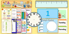 Maths Working Walls KS2 - Maths Display Board (teacher made)