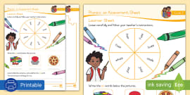 Grade 2 Phonics: ll sound Assessment Sheet (teacher made)