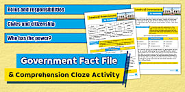 Fact File A Level Example.pdf Levels of Government Fact File Worksheet
