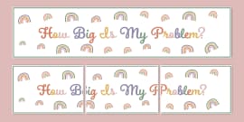 Muted Rainbow Themed I SAW A WABUB Display Poster - Twinkl