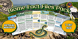 Interactive KS2 Geography Biomes Map PowerPoint