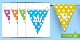 👉 Welcome Back Bunting (teacher made) - Twinkl