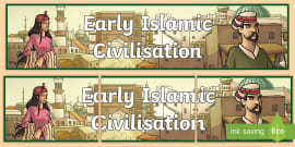 Early Islamic Civilization Vocabulary Mat (teacher Made)