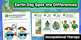 Winter Spot the Difference Visual Perception Activity Sheets for ...