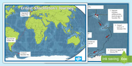 Ernest Shackleton Word Mat (teacher Made) - Twinkl