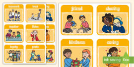 How To Be A Good Friend Flashcards - Teaching Resource - Twinkl