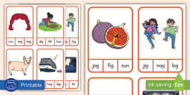 Grade 1 Phonics Pack -ig (teacher made) - Twinkl