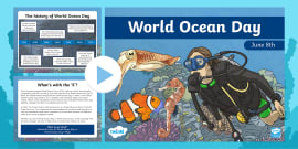 KS2 The Layers of the Ocean - Ocean Habitat Facts PowerPoint