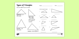 Parallel lines and triangles worksheet pdf