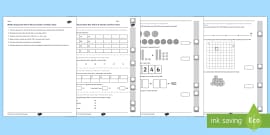 Year 2 Maths Assessment Pack Term 3 (teacher made)